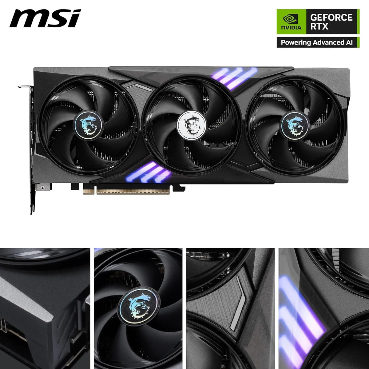MSI Geforce RTX 5060 Ti 8G GAMING TRIO OC Graphics Card - RTX 5060 Ti GPU, 8GB GDDR7 (28Gbps/128-Bit), Pcie 5.0 - TRI FROZR 4 (3 X STORMFORCE FAN) - RGB - HDMI 2.1B, Displayport 2.1B