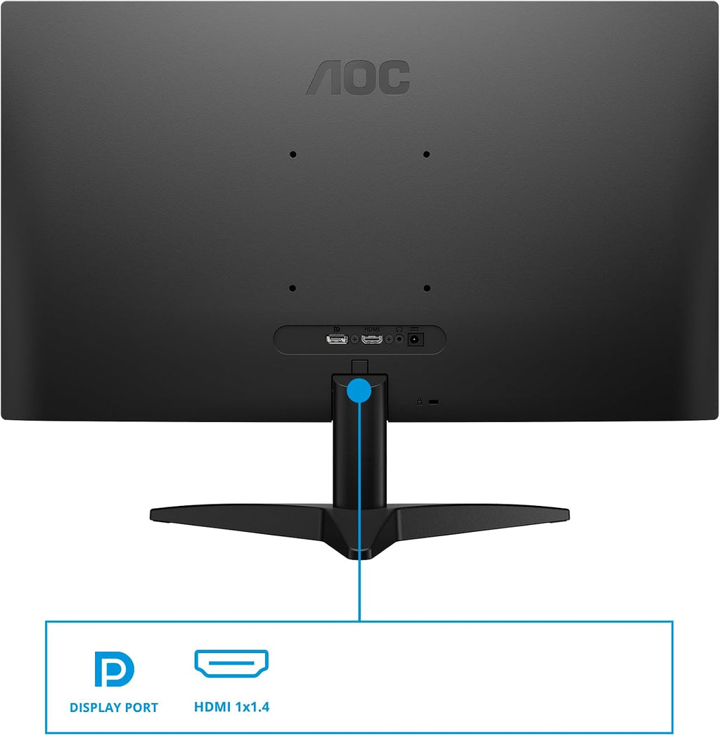 24B36X 24 Inch FHD Gaming Monitor 144Hz, IPS Panel, 4Ms Gtg, HDR10, (1920X1080 HDMI 1X 1.4) Black