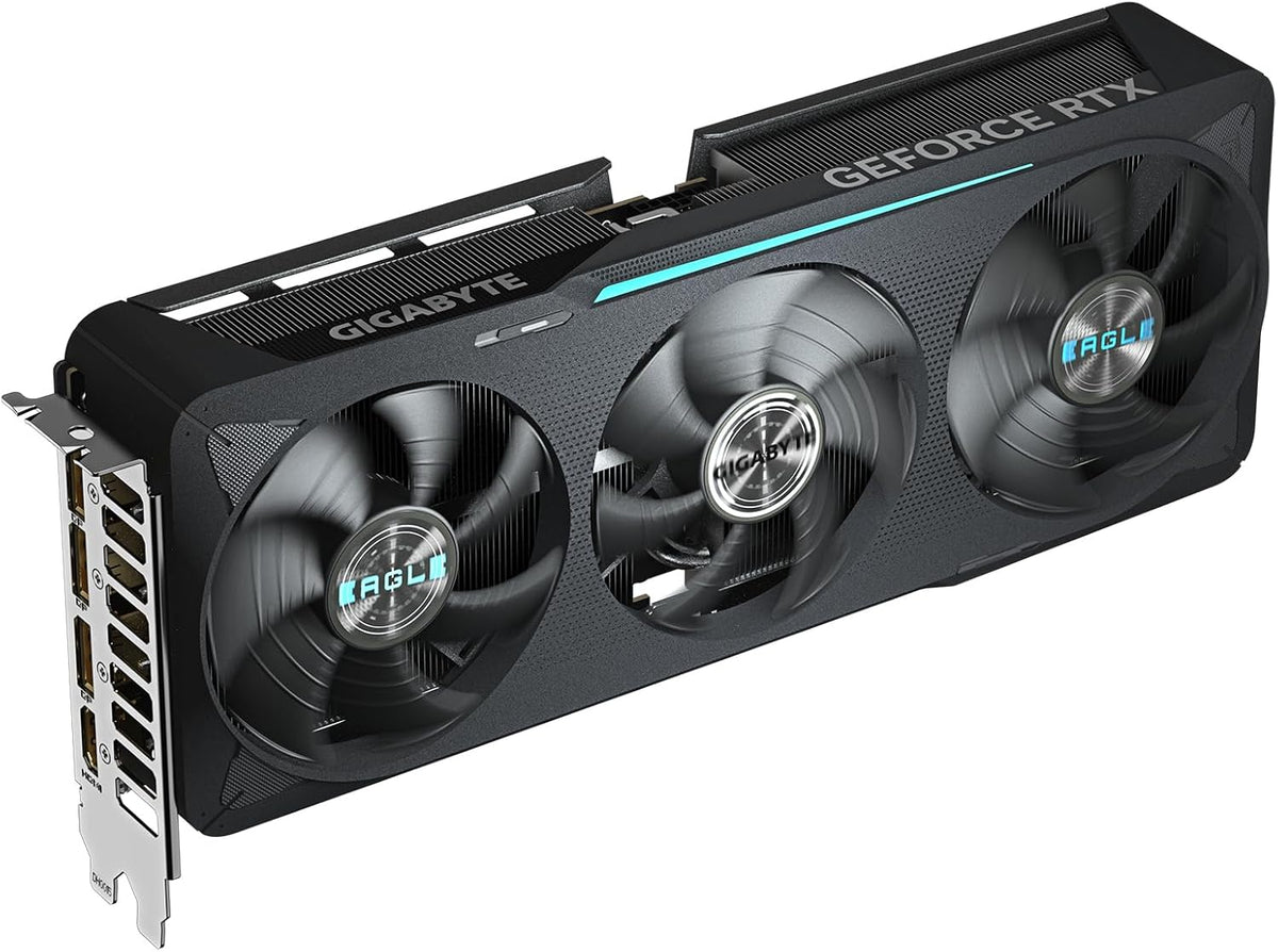 Geforce RTX 5070 EAGLE OC SFF 12G Graphics Card - 12GB GDDR7, 192Bit, PCI-E 5.0, 2587 Mhz Core Clock, 3 X DP 2.1B, 1 X HDMI 2.1B, NVIDIA DLSS 4, GV-N5070EAGLE OC-12GD