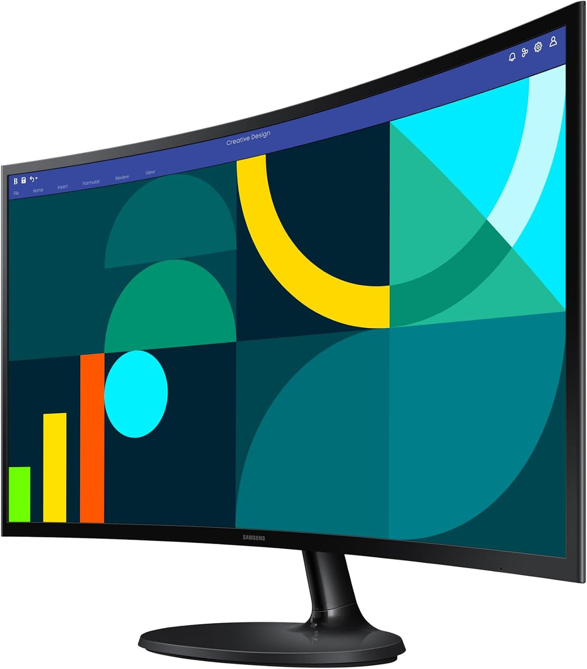 LS24D360GAUXXU 24" Curved Fullhd 100Hz 1080P Monitor - 1920X1080, HDMI, VGA