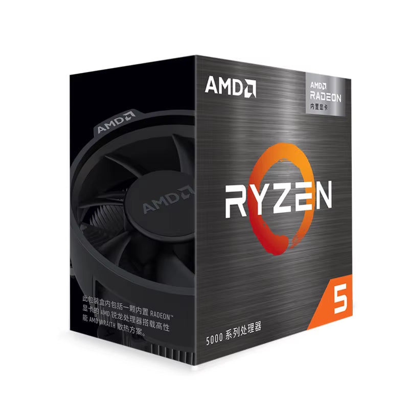 AMD Ryzen 5 5600GT Processor (R5) 6 Cores 12 Threads Boost Clock up to 4.6Ghz Includes AMD Wraith Stealth Cooler