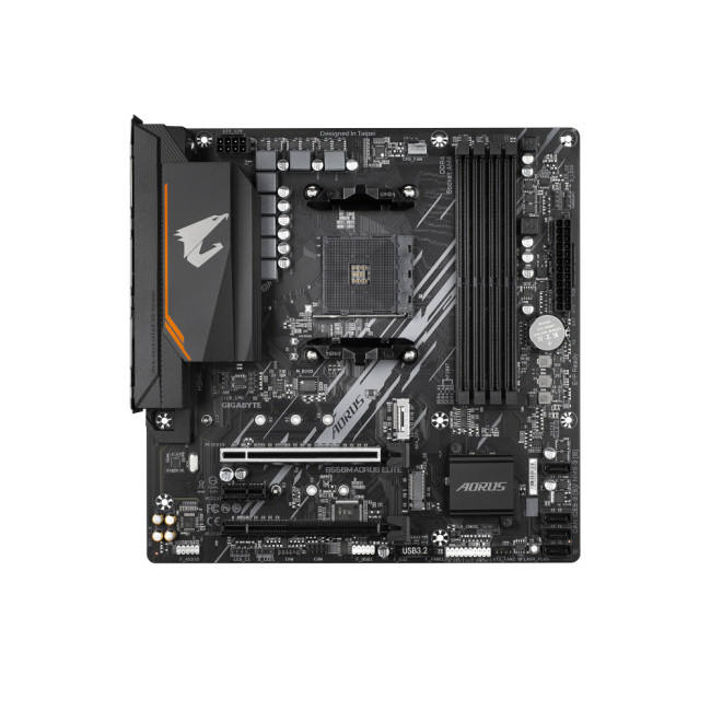 GIGABYTE B550M AORUS ELITE Desktop Motherboard AMD