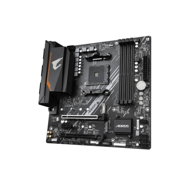 GIGABYTE B550M AORUS ELITE Desktop Motherboard AMD