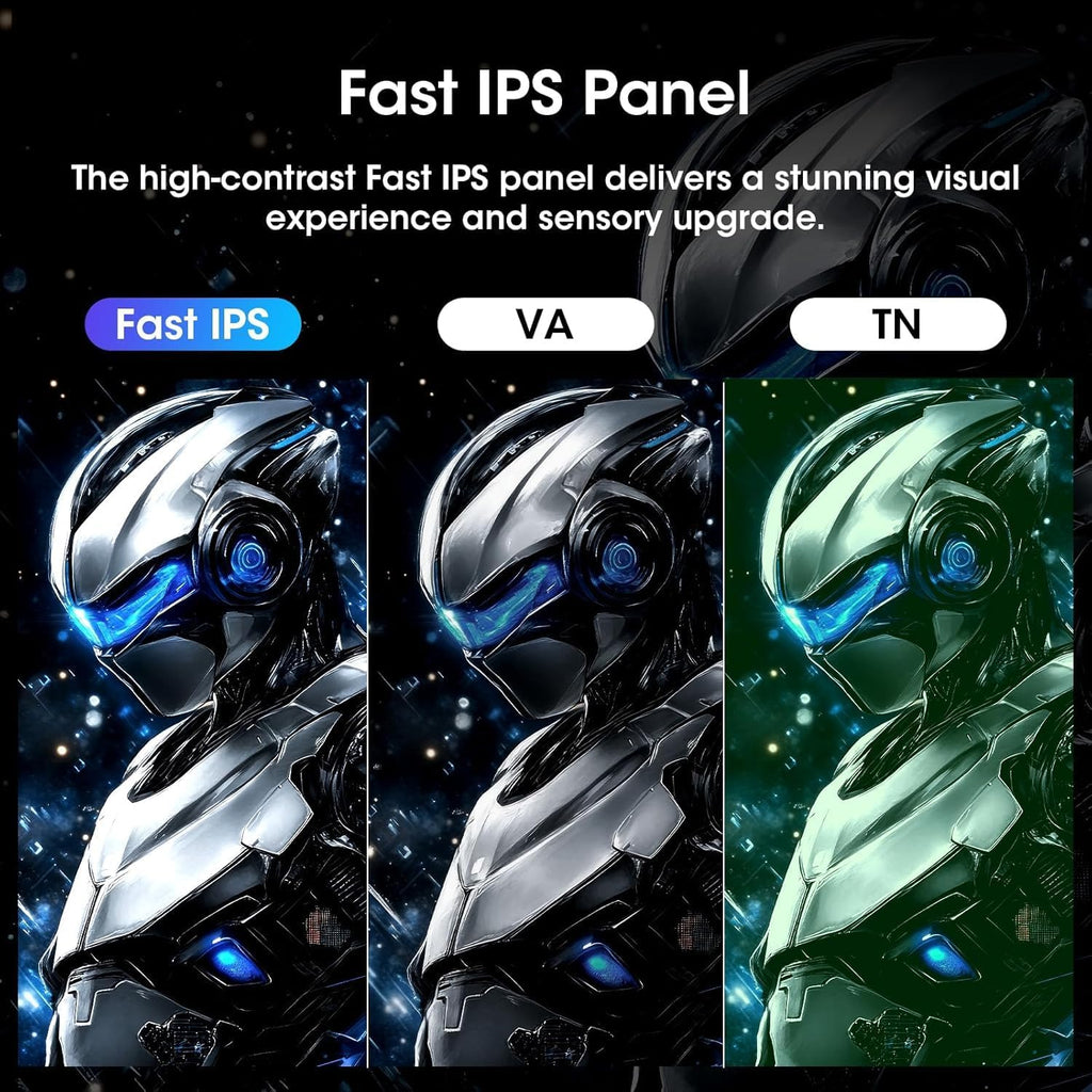 24 Inch 200Hz Gaming Monitor, FHD 1080P Fast IPS, 1Ms MPRT, Adaptive Sync, Ai-Crosshair, 110% Srgb, HDR, Low Blue Light, HDMI2.0&DP1.4, Vesa75X75Mm for PC Desktop Laptop PS5 Xbox, G24X1W