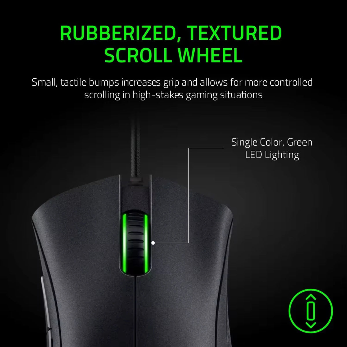 Original Razer Deathadder Essential Wired USB LED Gaming Mouse 6400DPI Optical Sensor 5 Independent Buttons Laptop PC Gamer