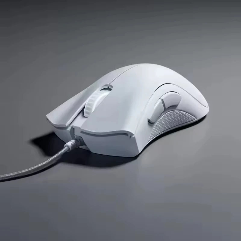 Original Razer Deathadder Essential Wired USB LED Gaming Mouse 6400DPI Optical Sensor 5 Independent Buttons Laptop PC Gamer