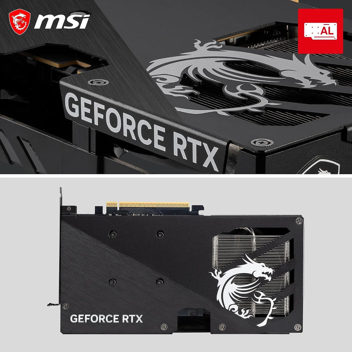 MSI Geforce RTX 5060 8G GAMING OC Graphics Card - RTX 5060 GPU, 8GB GDDR7 (28Gbps/128-Bit), Pcie 5.0 - TWIN FROZR 10 Thermal Design (2 X STORMFORCE FAN) - HDMI 2.1B, Displayport 2.1B