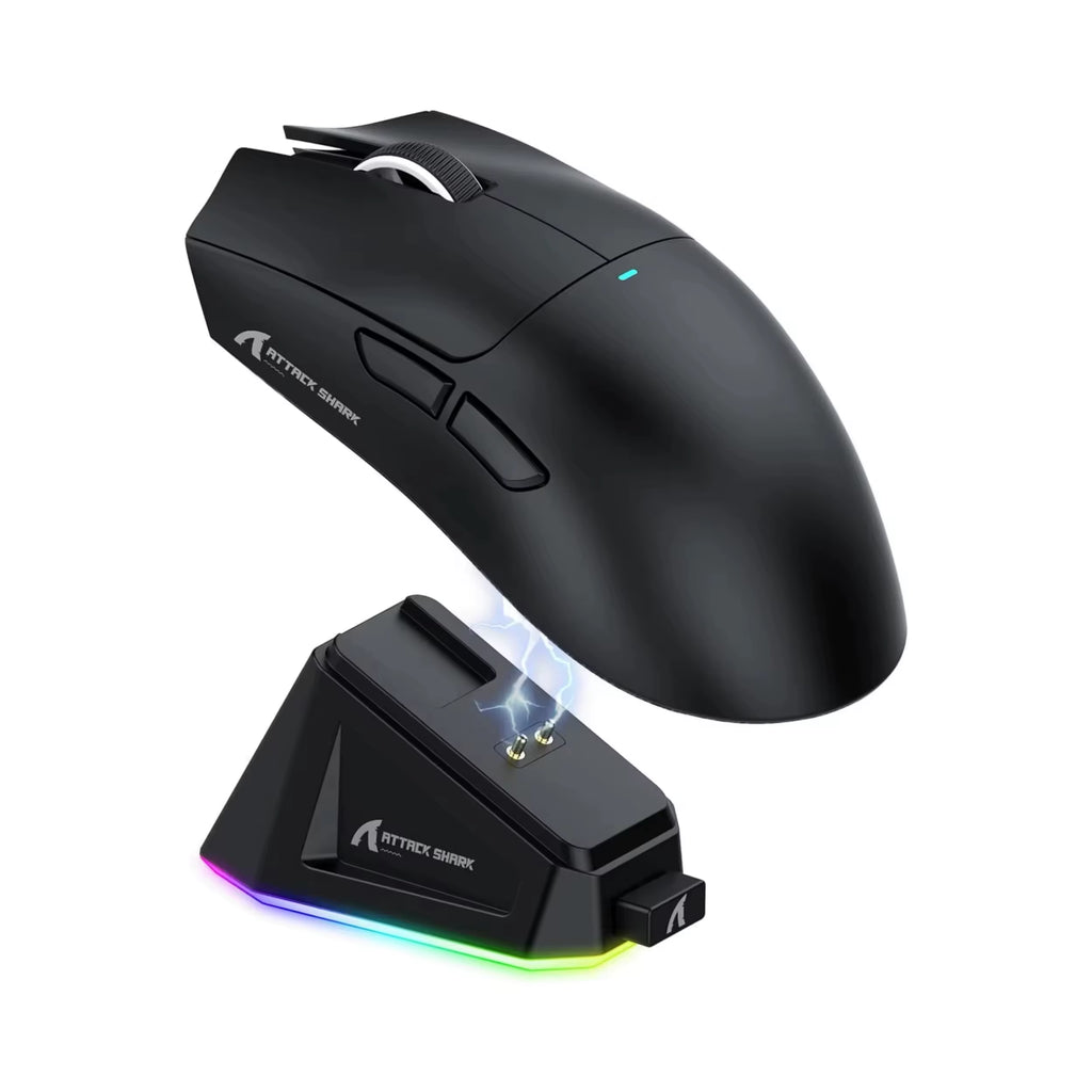 Smartrons Attack Shark X11 Wireless Mouse Lightweight PAW3311 E-Sports Game Three Mode BT Wireless Gaming Mouse for Computer Notebook