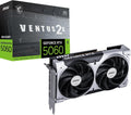 MSI Geforce RTX 5060 8G VENTUS 2X OC Graphics Card - RTX 5060 GPU, 8GB GDDR7 (28Gbps/128-Bit), Pcie 5.0 - Dual-Fan Thermal Design (2 X TORX FAN 5.0) - HDMI 2.1B, Displayport 2.1B