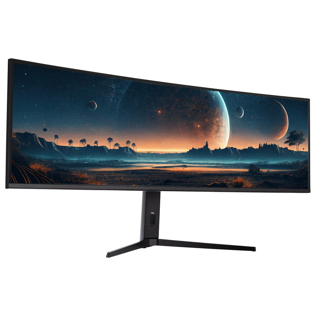 Electriq 49" IPS 5K DQHD 144Hz 1Ms Super Ultrawide Curved Gam Eiq-495Kcsuw14